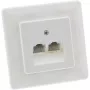 InLine ISDN seinaplaat 2x RJ45 emane 2x 8 pordiga 69989C