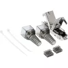 InLine kaabel connector Cat.6A, varjestatud, kitsas versioon