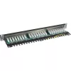InLine Patch Panel 19 tolli Cat.5e 24 Port 1U must RAL9005