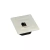 InLine Cat.6 ühenduskarp 2x RJ45 emane, RAL9010 valge, horisontaalne