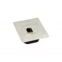 InLine Cat.6 ühenduskarp 2x RJ45 emane, RAL9010 valge, horisontaalne