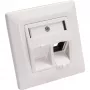 InLine raamikomplekt 2x RJ45 Bu/LSA sisetükile, Keystone SNAP-In, RAL9010