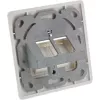 InLine raamikomplekt 2x RJ45 Bu/LSA sisetükile, Keystone SNAP-In, RAL9010