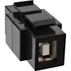 InLine USB 2.0 Snap-In moodul, USB 2.0 A-pesa/emane, valge korpus