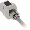 RJ45 Keystone Jack Snap-In moodul InLine 76202F Cat.6a