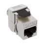 RJ45 Keystone Jack Snap-In moodul InLine 76202F Cat.6a