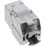 InLine RJ45 Keystone Jack Snap-In moodul Cat.8.1 lame metallist 1 tk