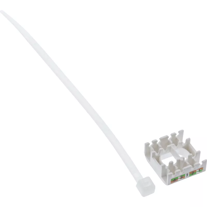 InLine RJ45 Keystone Jack Snap-In moodul Cat.8.1 lame metallist 1 tk