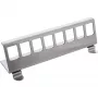 InLine 76203H metallist Keystone klõpsatav DIN-liistule paigaldatav kronstein, 8-pordiline
