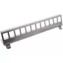 InLine 76203I metallist Keystone snap-in DIN-liistule paigaldatav kronstein, 12-pordiline
