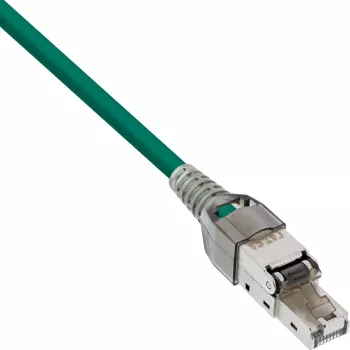InLine RJ45-pistik Cat.6A 500MHz paigaldatav varjestatud 76204A