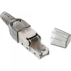 InLine RJ45-pistik Cat.6A 500MHz paigaldatav varjestatud 76204A