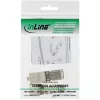 InLine RJ45-pistik Cat.6A 500MHz paigaldatav varjestatud 76204A