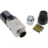 InLine RJ45 pistik Cat.6A 500MHz, paigaldatav, varjestatud, kruvikorgiga