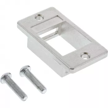 InLine Keystone SNAP-In moodulihoidik, üksik, metallist, tasastele pindadele