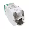 InLine Keystone RJ45 pesa, varjestatud, Cat.6A, roheline 8 tk pakend