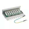 InLine Patch Panel Cat.6 8 sadama lauaarvuti jaoks hall RAL7035