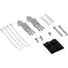 InLine laua konsolideerimispunkti karp 4x Keystone RJ45, metallist, must RAL9005