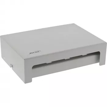 InLine Desktop Consolidation Point Box 8x Keystone RJ45, metallist, RAL7035