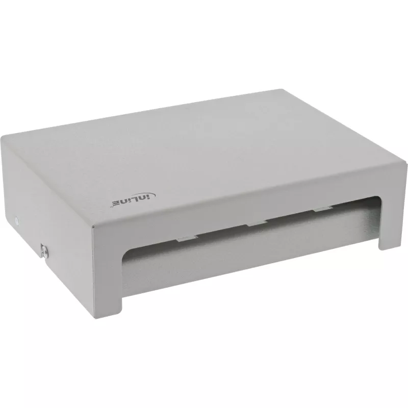 InLine Desktop Consolidation Point Box 8x Keystone RJ45, metallist, RAL7035