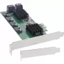 InLine liidesekaart, 8x SATA 6Gb/s kontroller, PCIe 2.0 (PCI Express)