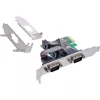 InLine liidesekaart 2x jadaport 9 kontaktiga PCIe PCI-Express isane