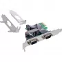InLine liidesekaart 2x jadaport 9 kontaktiga PCIe PCI-Express isane
