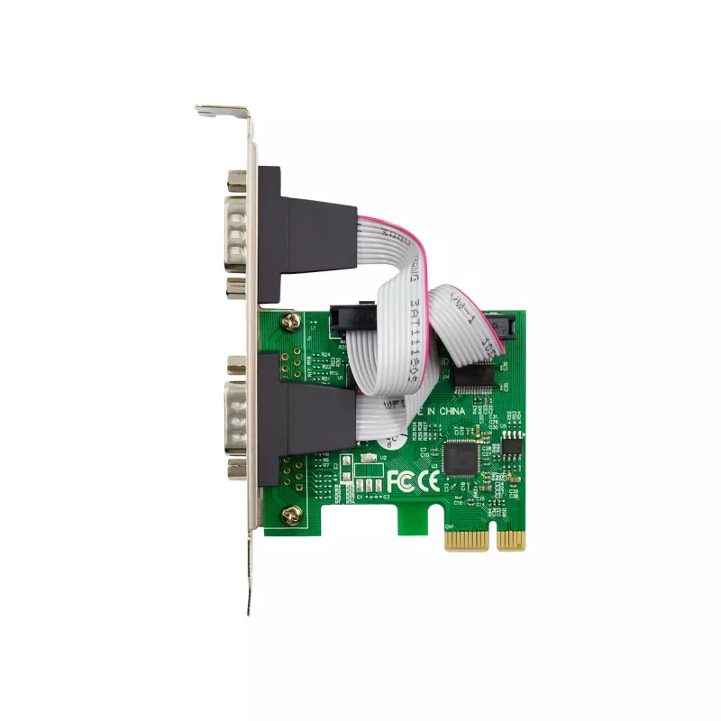 InLine liidesekaart 2x jadaport 9 kontaktiga PCIe PCI-Express isane