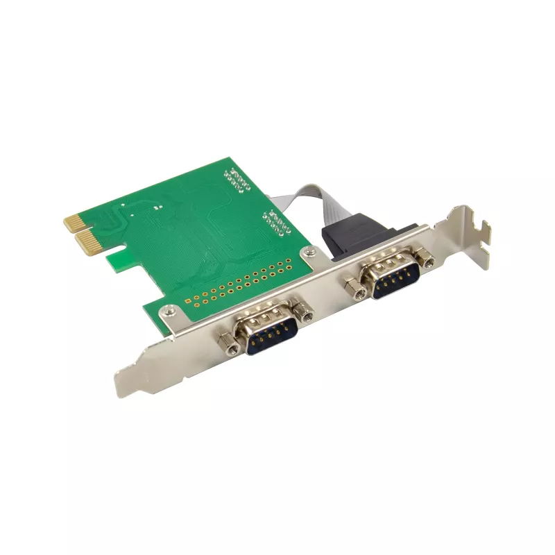 InLine liidesekaart 2x jadaport 9 kontaktiga PCIe PCI-Express isane