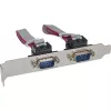 InLine liidesekaart 1 port 25 kontaktiga rööpport + 2 porti 9 kontaktiga jadaport PCIe