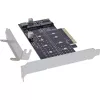InLine 76660N sisemine M.2 liidesekaart PCIe isane 64 Gbit/s