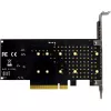 InLine 76660N sisemine M.2 liidesekaart PCIe isane 64 Gbit/s
