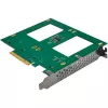 InLine 76660P Sisemine U.2 adapter PCIe Isane 4 Gbit/s 3,3 V