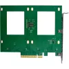 InLine 76660P Sisemine U.2 adapter PCIe Isane 4 Gbit/s 3,3 V