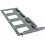 InLine 76660R Sisemine U.2 Liidese Kaart PCIe Isane 4 Gbit/s