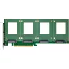 InLine 76660R Sisemine U.2 Liidese Kaart PCIe Isane 4 Gbit/s