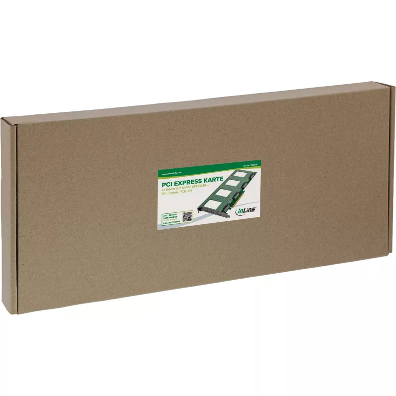 InLine 76660R Sisemine U.2 Liidese Kaart PCIe Isane 4 Gbit/s