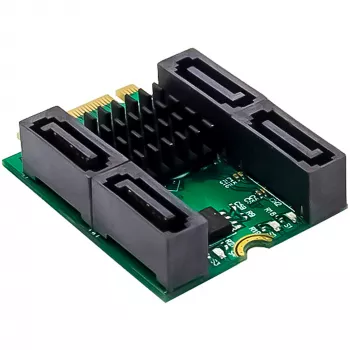 InLine 76660U sisemine SATA-liidesekaart M.2-lt SATA-le 6 Gbit/s