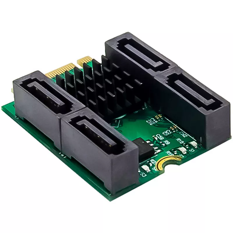 InLine 76660U sisemine SATA-liidesekaart M.2-lt SATA-le 6 Gbit/s