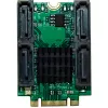 InLine 76660U sisemine SATA-liidesekaart M.2-lt SATA-le 6 Gbit/s