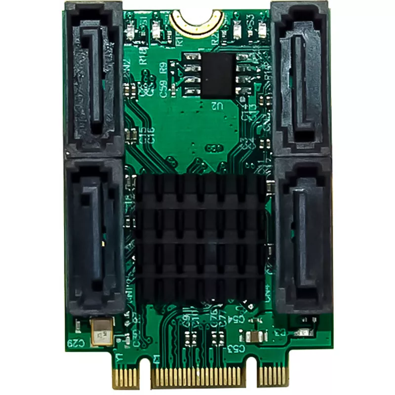 InLine 76660U sisemine SATA-liidesekaart M.2-lt SATA-le 6 Gbit/s