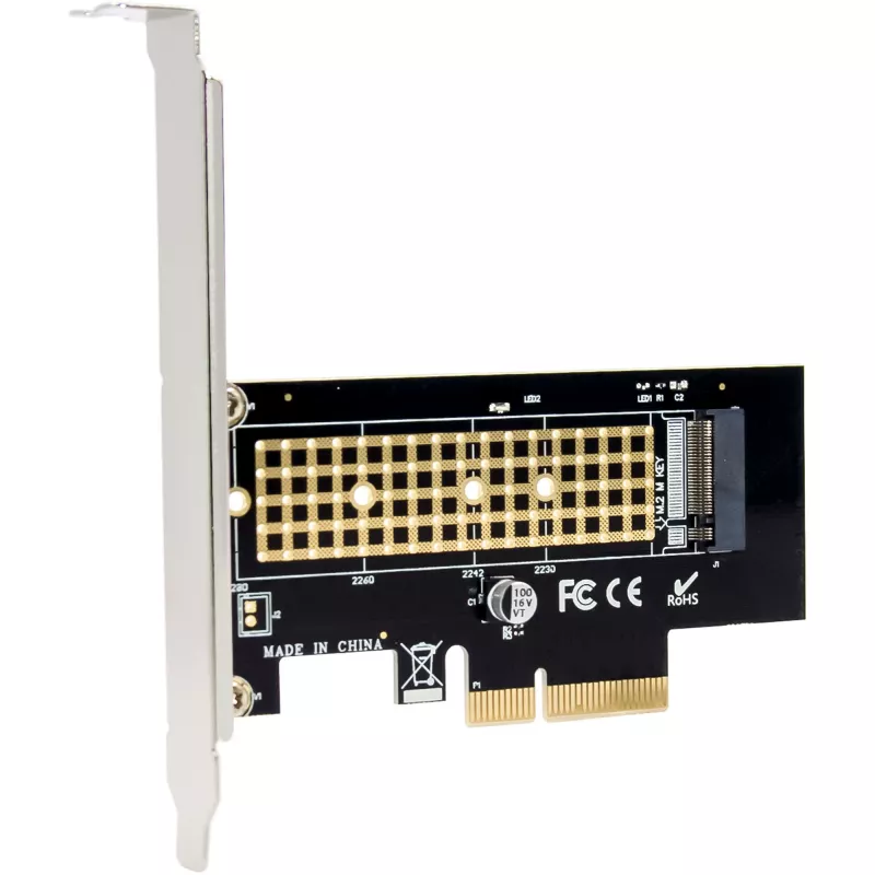 InLine 76660V sisemine M.2 liidesekaart PCIe 4 Gbit/s