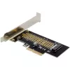InLine 76660V sisemine M.2 liidesekaart PCIe 4 Gbit/s
