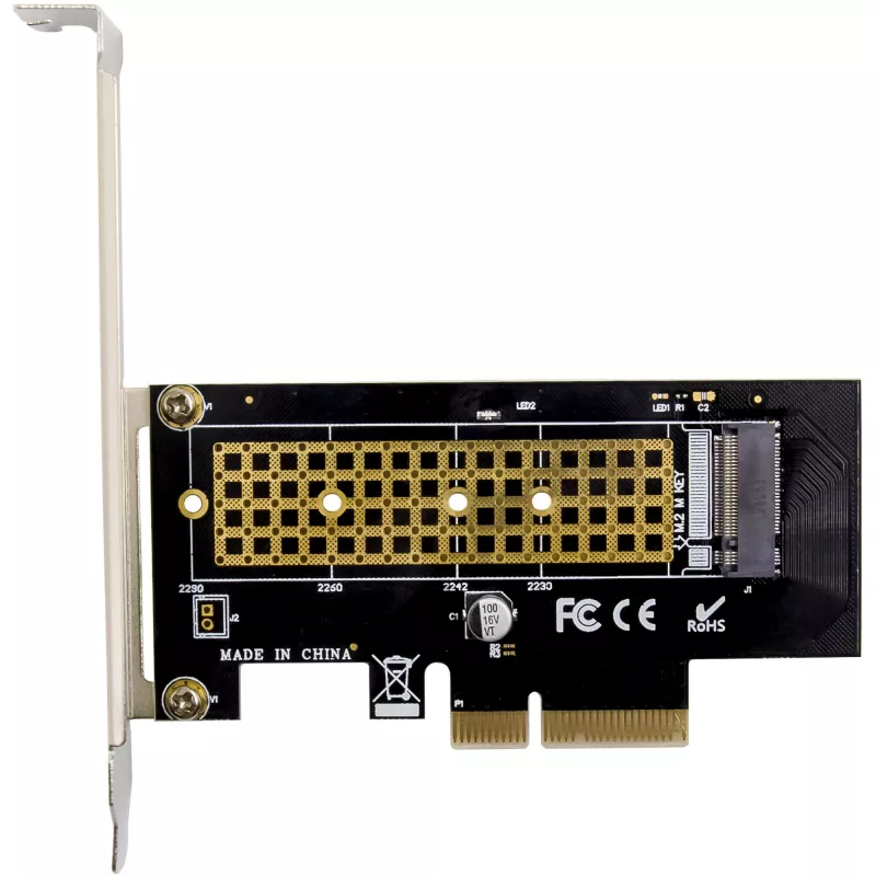 InLine 76660V sisemine M.2 liidesekaart PCIe 4 Gbit/s
