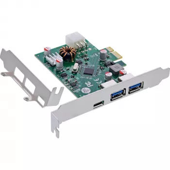 InLine 76661M liidesekaardid/adapter Sisemine USB 3.2 Gen 1 (3.1 Gen 1), USB USB-C
