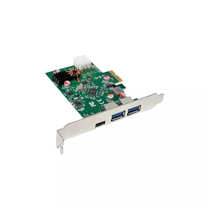 InLine 76661M liidesekaardid/adapter Sisemine USB 3.2 Gen 1 (3.1 Gen 1), USB USB-C