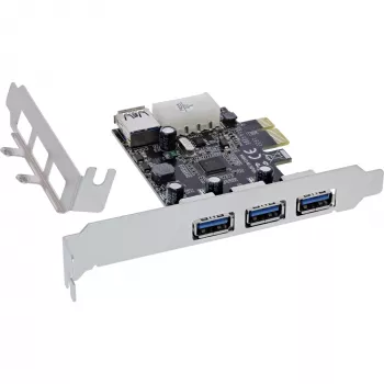InLine 76662D liidesekaardid/adapterid Sisemine Molex 4-kontaktiline, USB 3.2 Gen 1 (3.1 Gen 1)