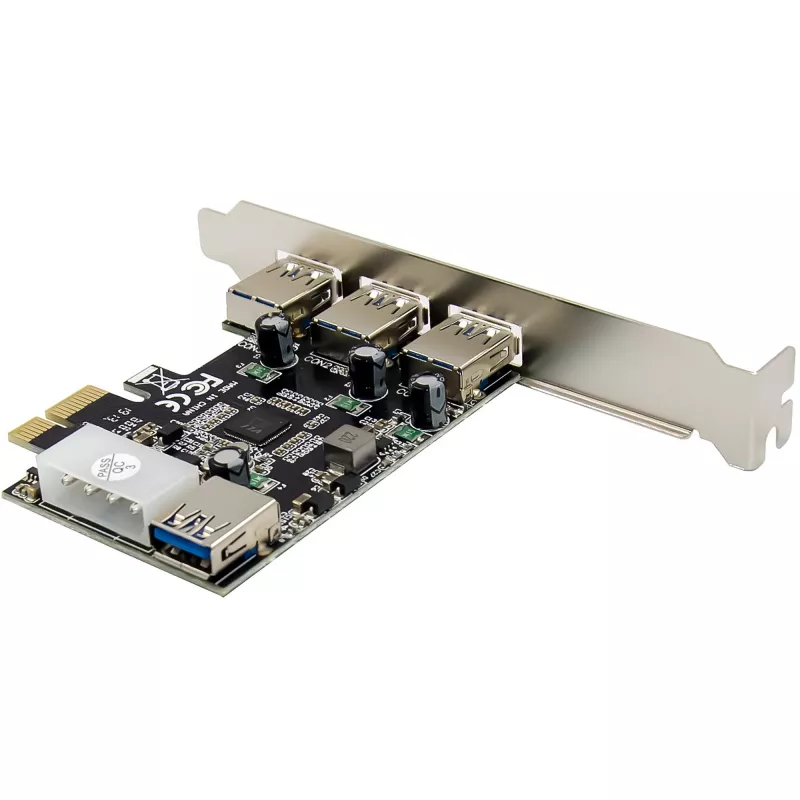 InLine 76662D liidesekaardid/adapterid Sisemine Molex 4-kontaktiline, USB 3.2 Gen 1 (3.1 Gen 1)