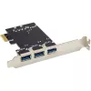 InLine 76662D liidesekaardid/adapterid Sisemine Molex 4-kontaktiline, USB 3.2 Gen 1 (3.1 Gen 1)