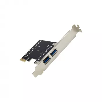 InLine 2+2 pordiga USB 3.2 Gen.1 hostkontroller, PCIe, SATA toitega + madalprofiiliklamber